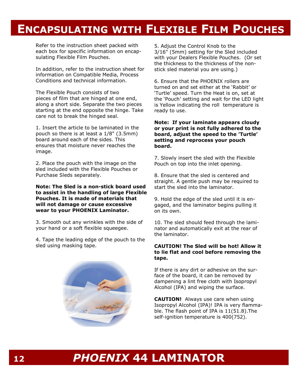 Demco PHOENIX ML44 User Manual | Page 12 / 25