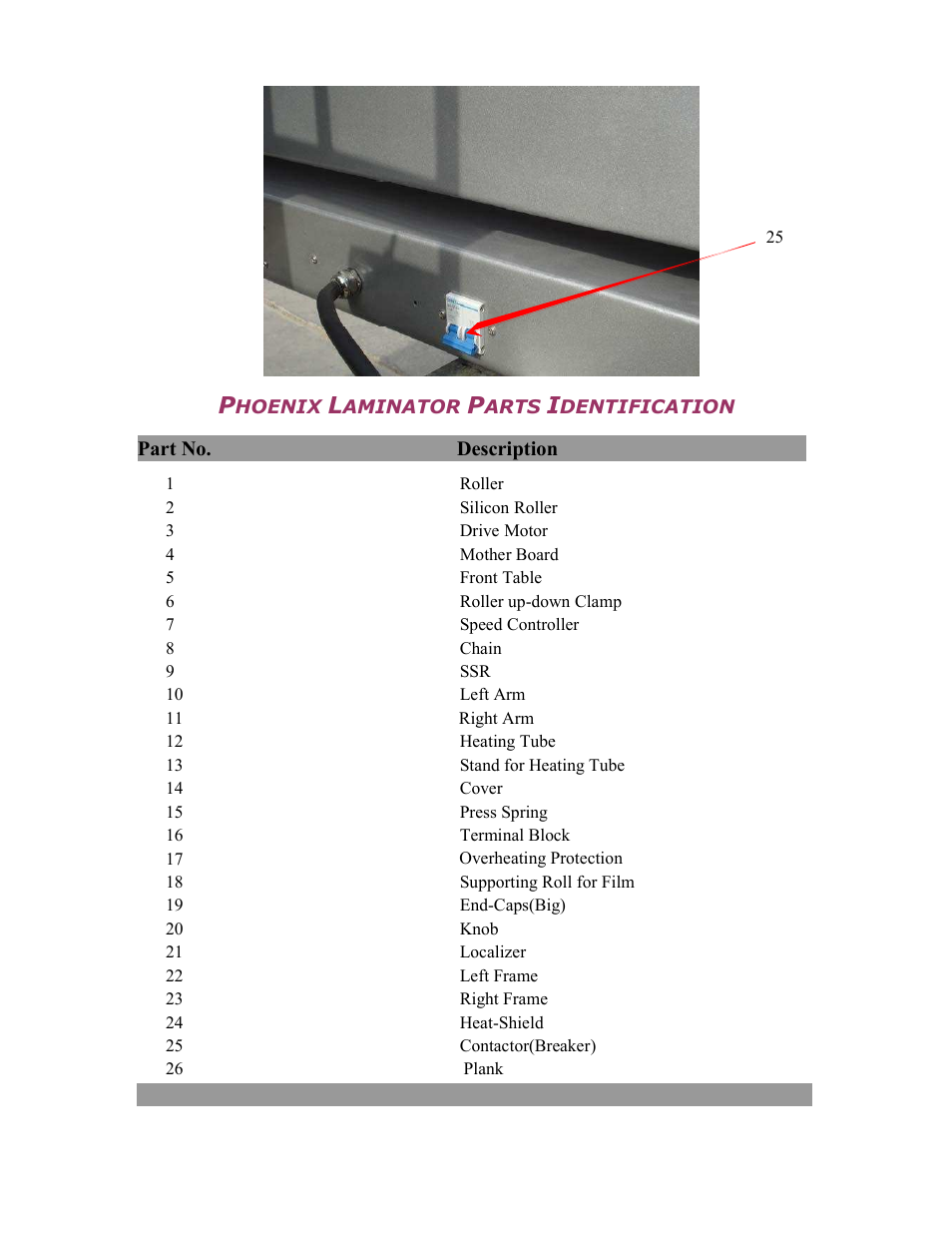 Demco PHOENIX ML44 User Manual | Page 22 / 25