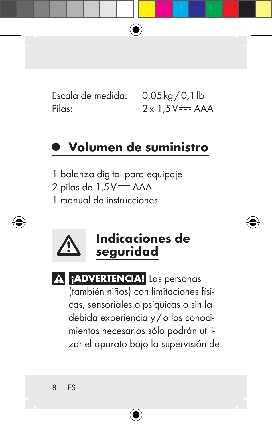 Volumen de suministro, Indicaciones de seguridad | Silvercrest Z31123 User Manual | Page 8 / 98