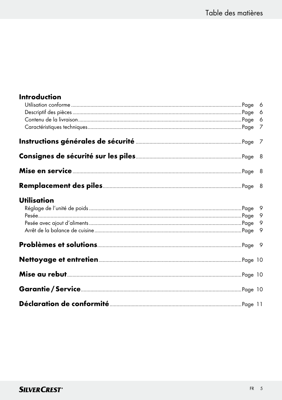 Silvercrest SKWD A1 User Manual | Page 5 / 26
