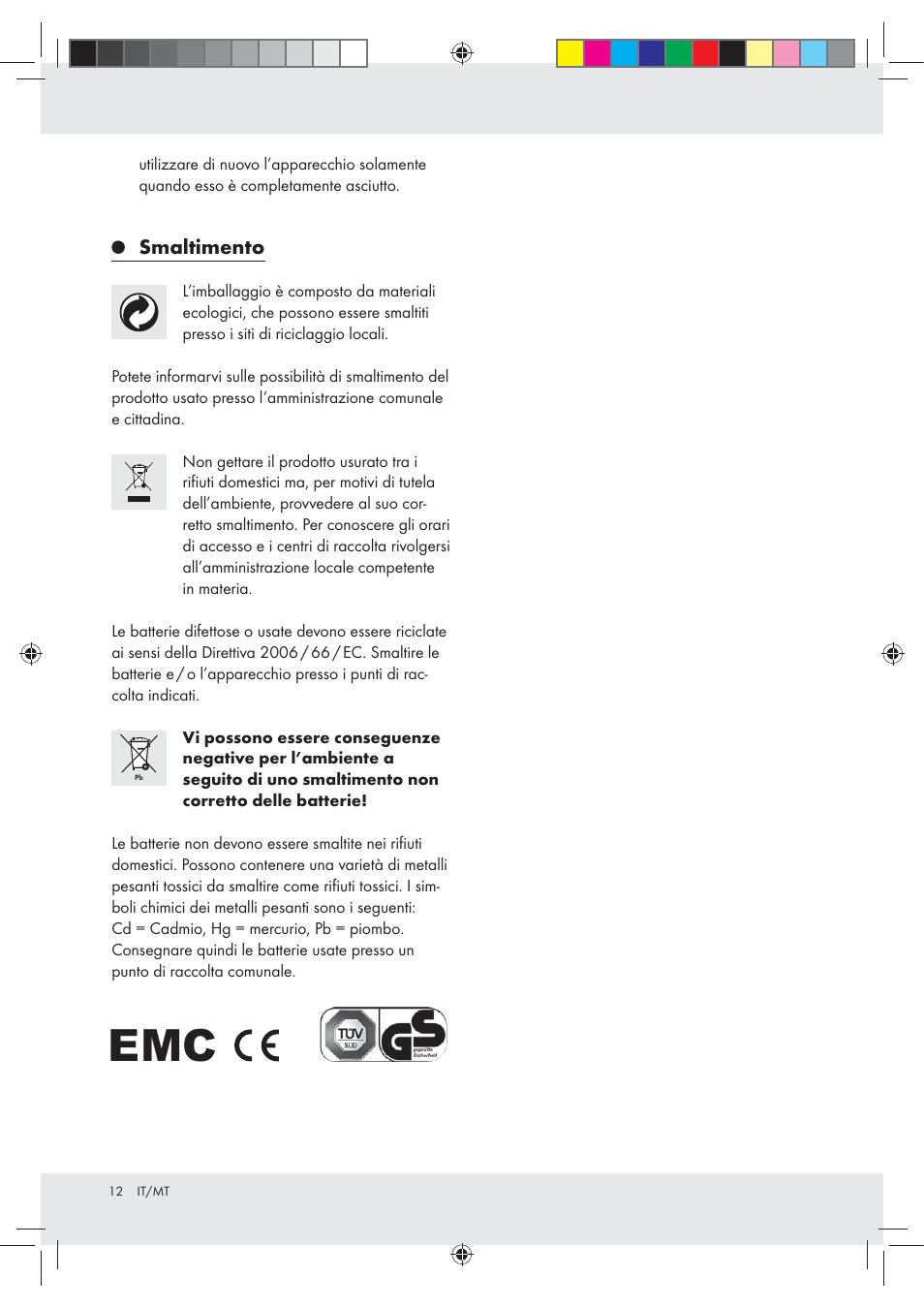 Silvercrest Z29777A / Z29777B User Manual | Page 12 / 24