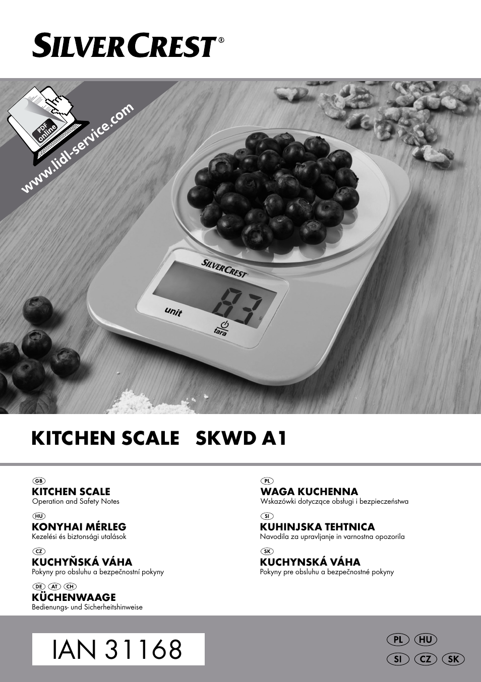 Silvercrest SKWD A1 User Manual | 54 pages