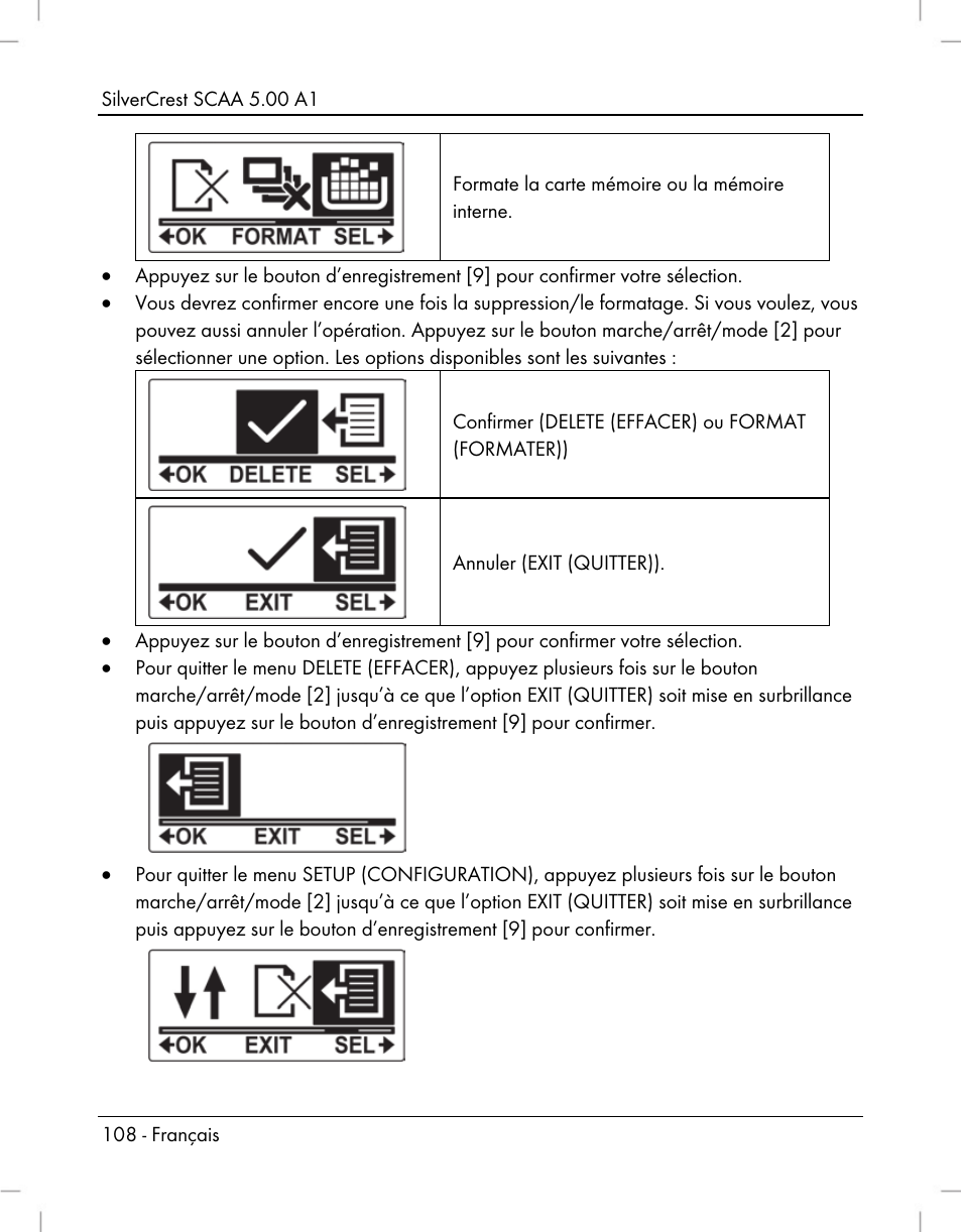 Silvercrest SCAA 5.00 A1 User Manual | Page 110 / 294