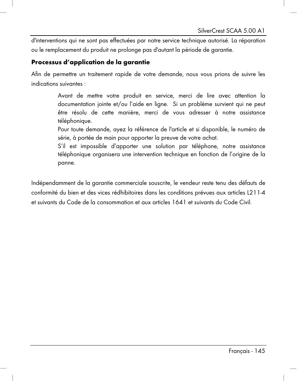 Silvercrest SCAA 5.00 A1 User Manual | Page 147 / 294