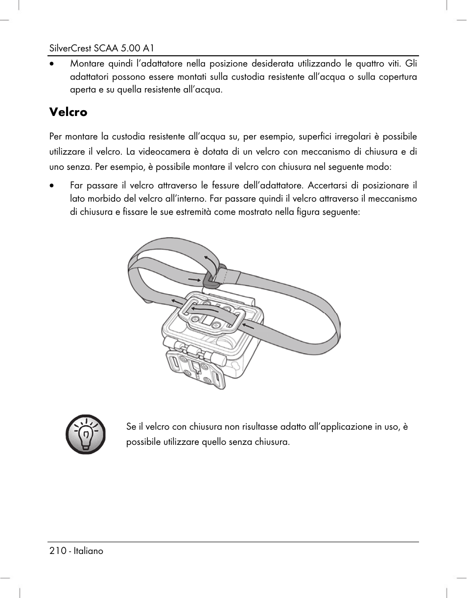 Velcro | Silvercrest SCAA 5.00 A1 User Manual | Page 212 / 294