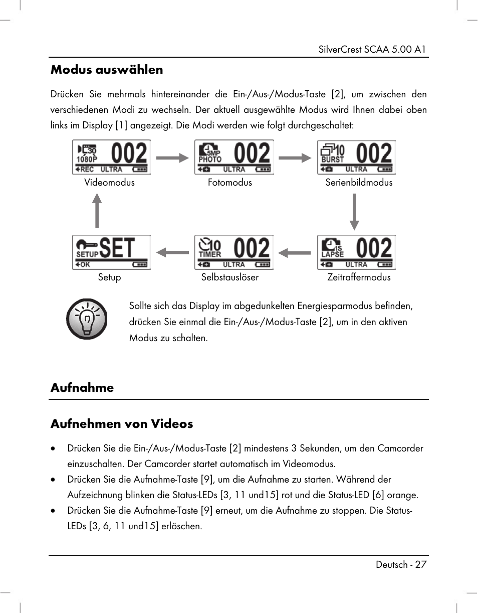 Silvercrest SCAA 5.00 A1 User Manual | Page 29 / 294