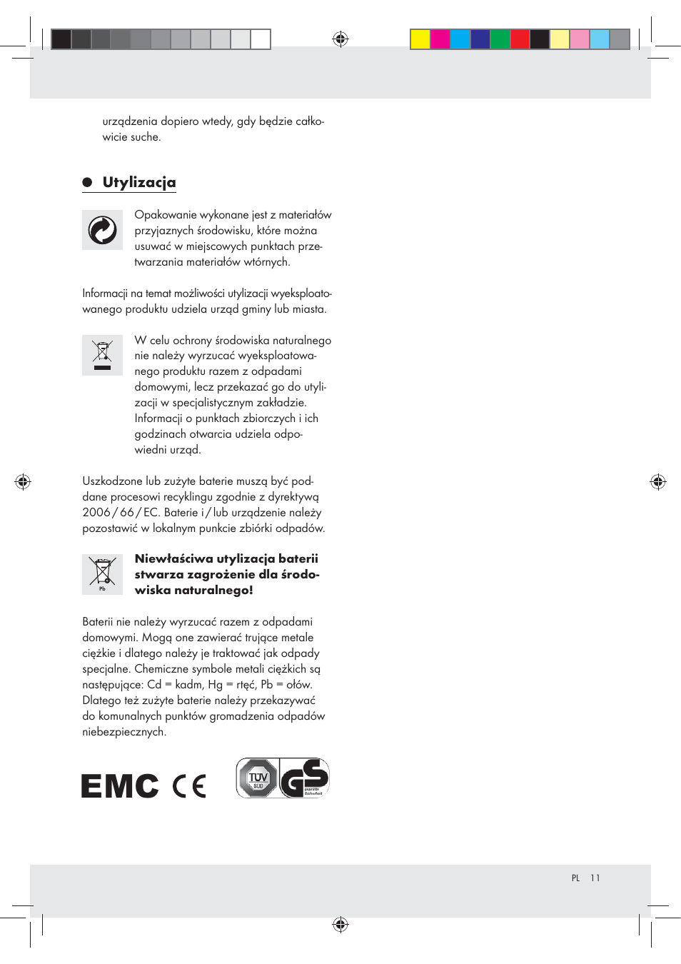 Silvercrest Z29777A / Z29777B User Manual | Page 11 / 30