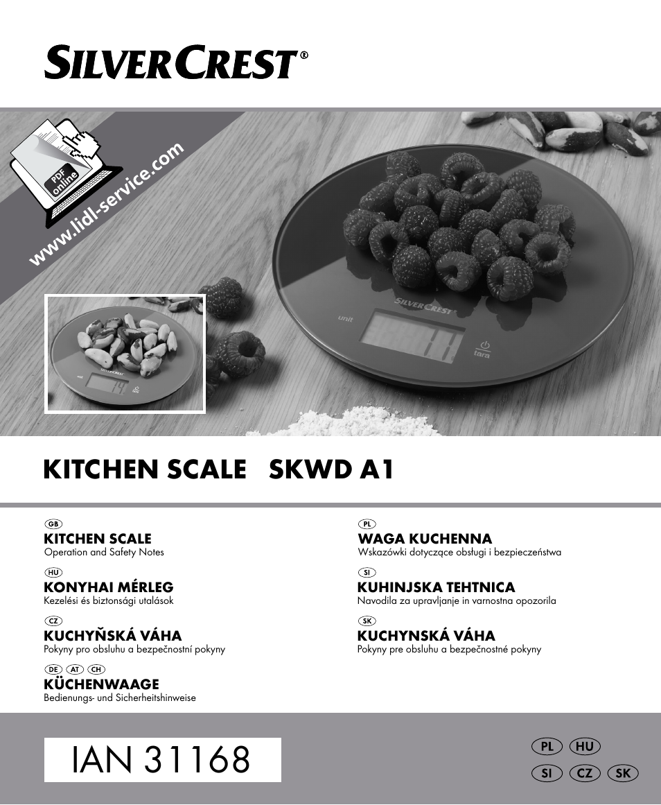 Silvercrest SKWD A1 User Manual | 62 pages