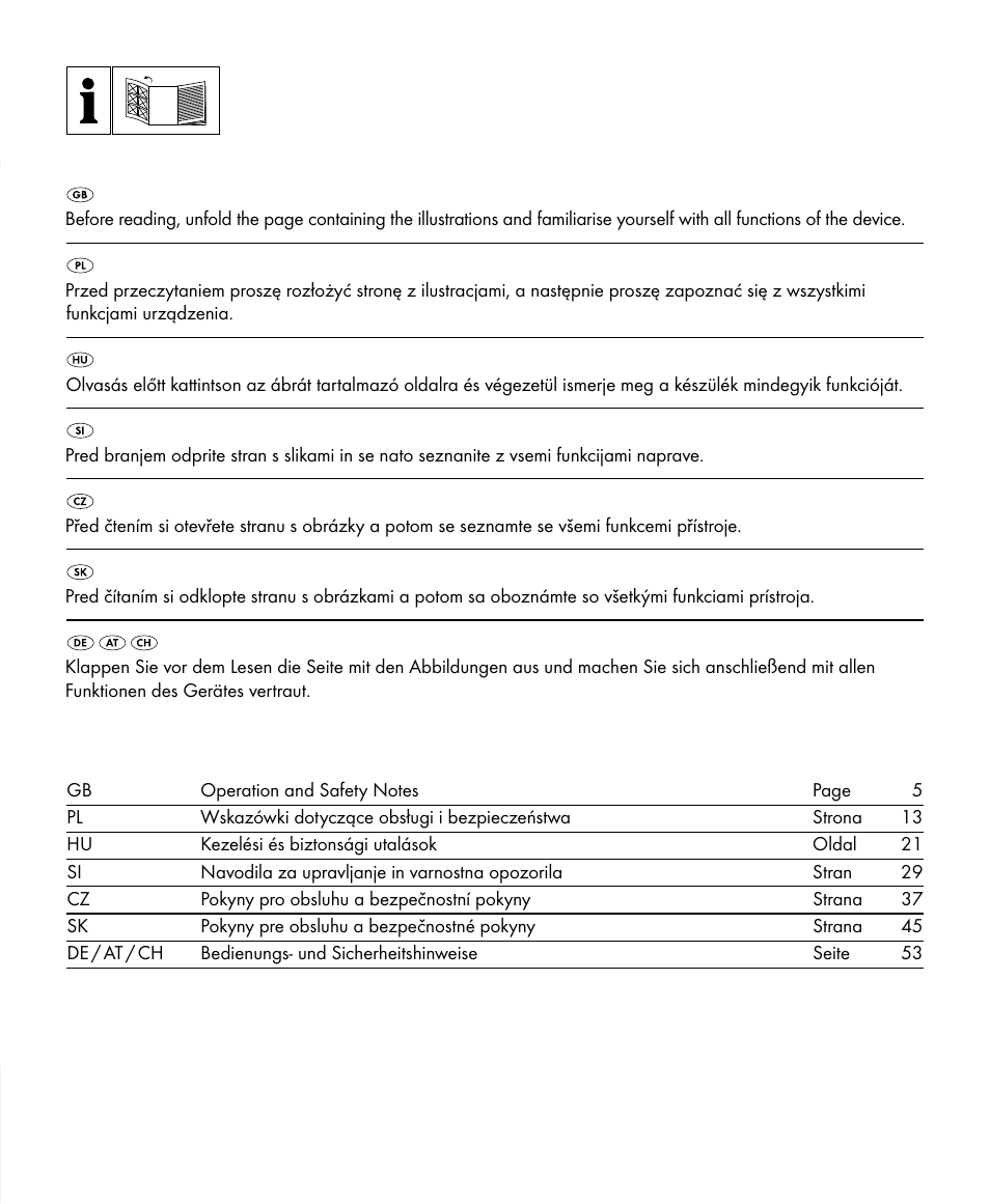 Silvercrest SKWD A1 User Manual | Page 2 / 62