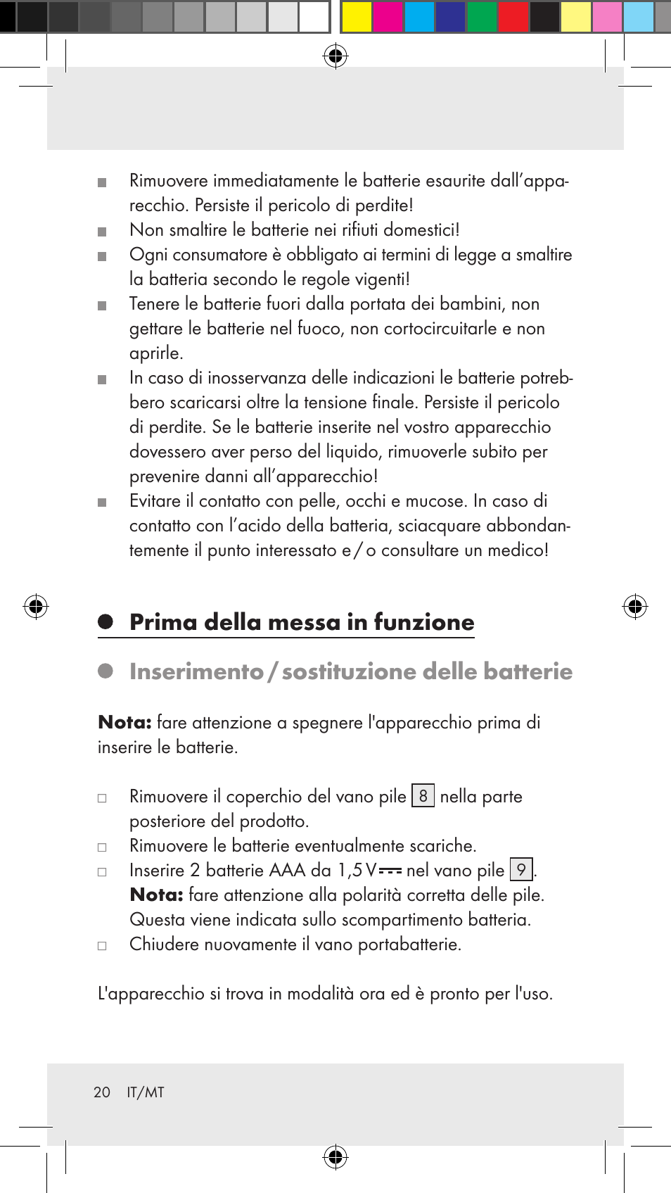 Silvercrest Z31183 User Manual | Page 20 / 62