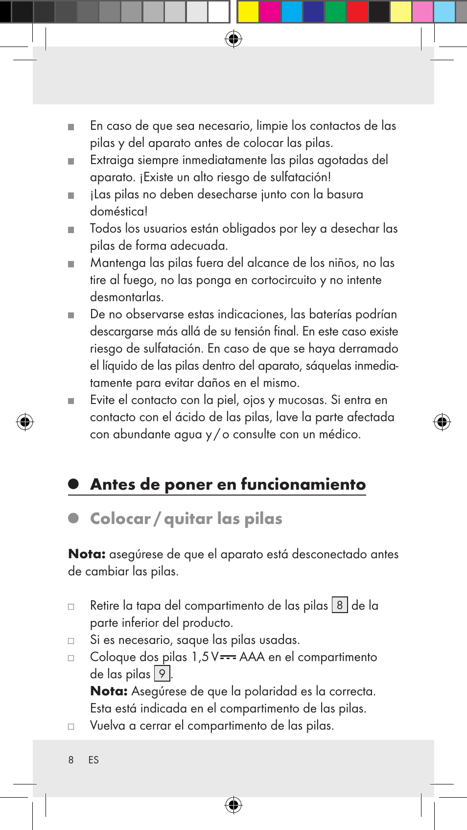 Silvercrest Z31183 User Manual | Page 8 / 62