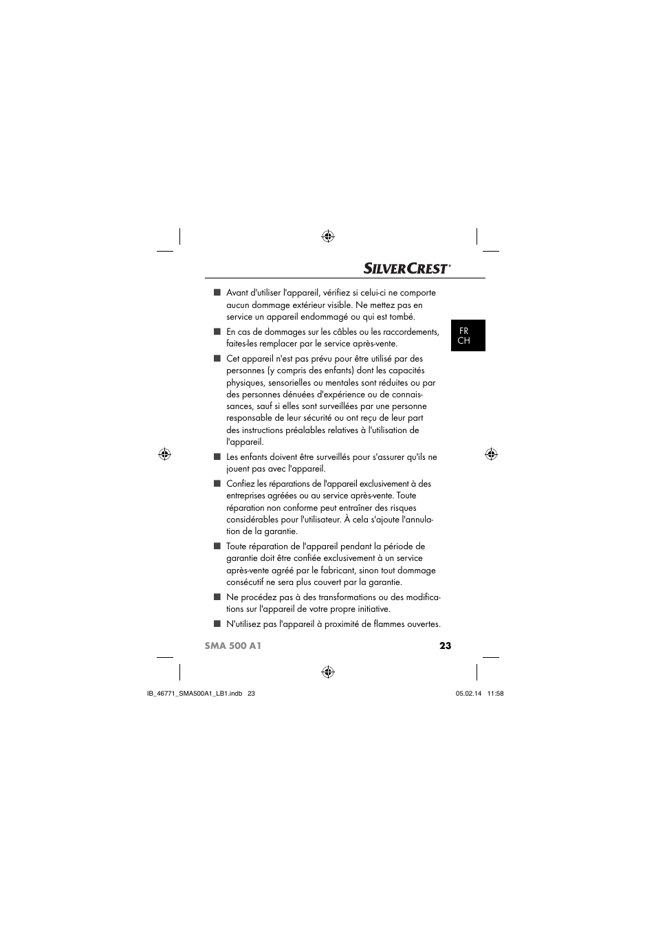 Silvercrest SMA 500 A1 User Manual | Page 26 / 94