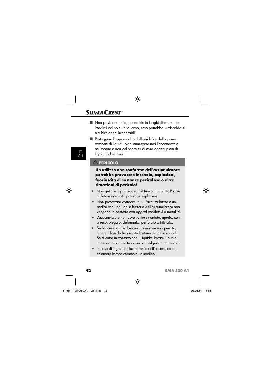 Silvercrest SMA 500 A1 User Manual | Page 45 / 94