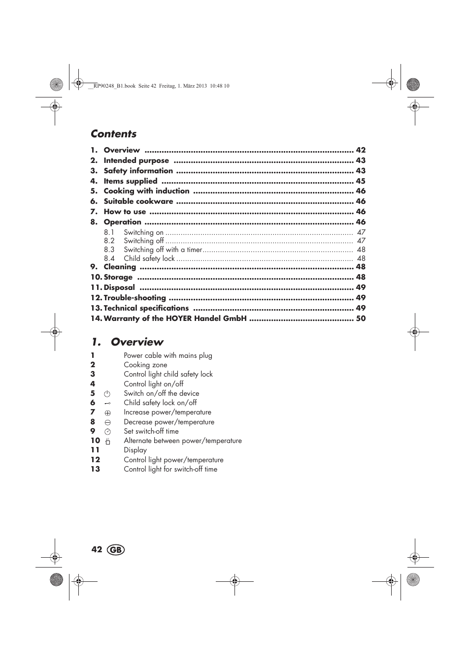 Silvercrest SIKP 2000 B1 User Manual | Page 44 / 54