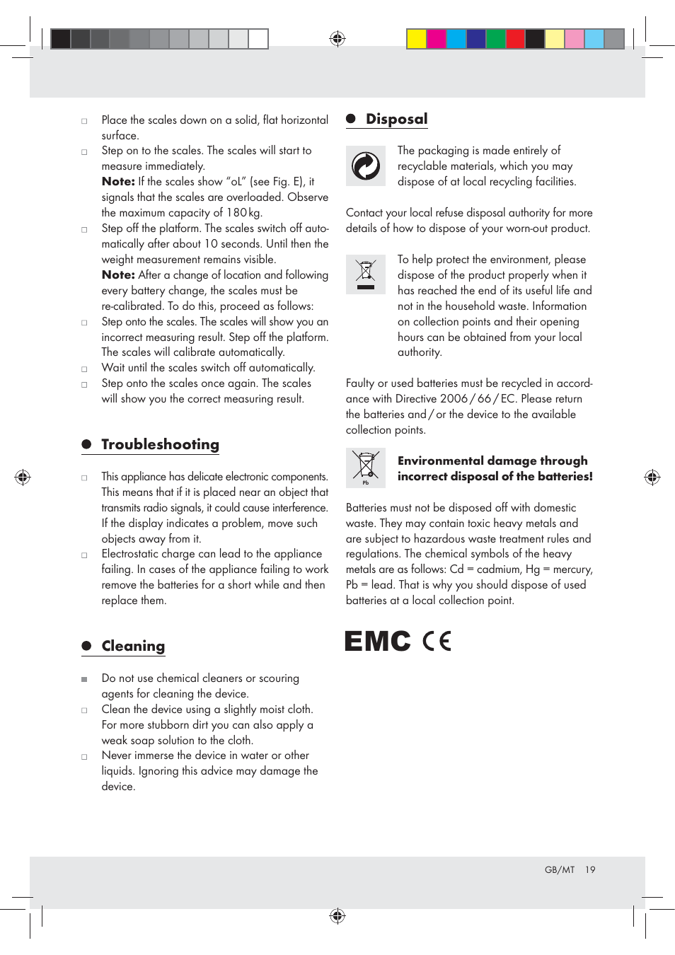Silvercrest Z31213A Z31213B User Manual | Page 19 / 24