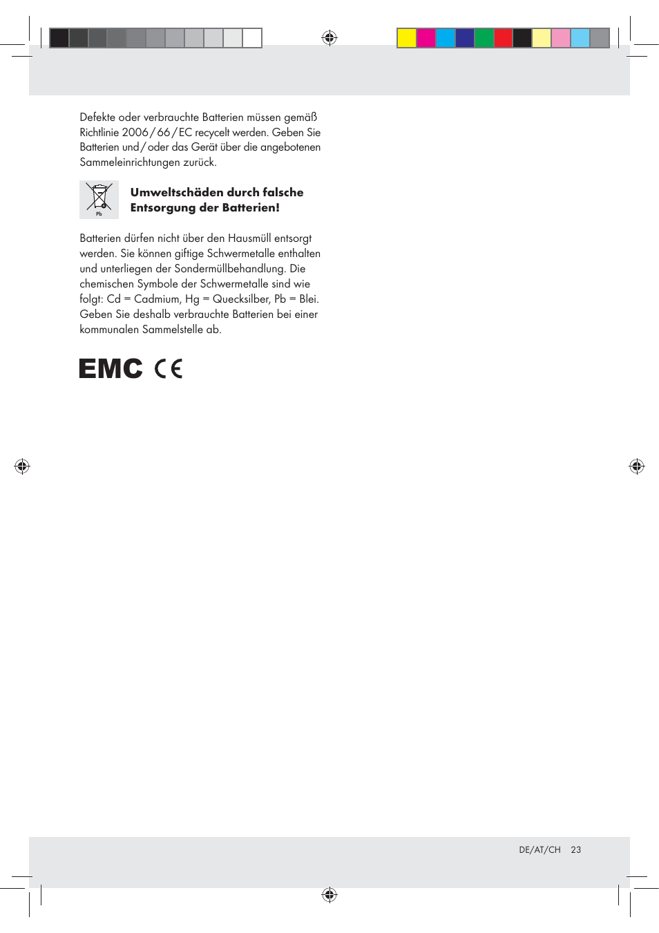 Silvercrest Z31213A Z31213B User Manual | Page 23 / 24
