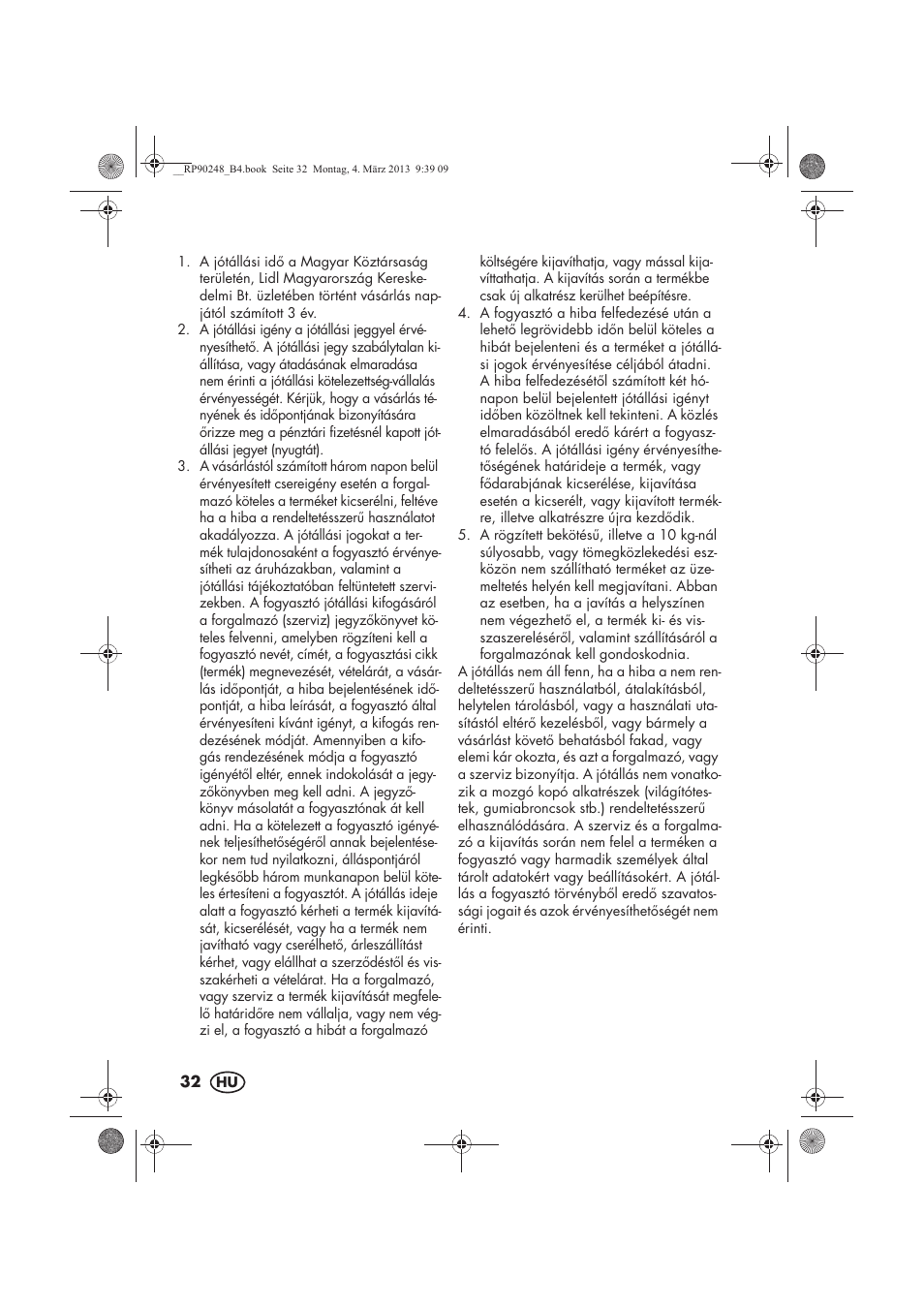 Silvercrest SIKP 2000 B1 User Manual | Page 34 / 78