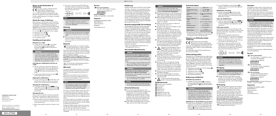 Silvercrest SKSH 2 A1 User Manual | Page 2 / 2