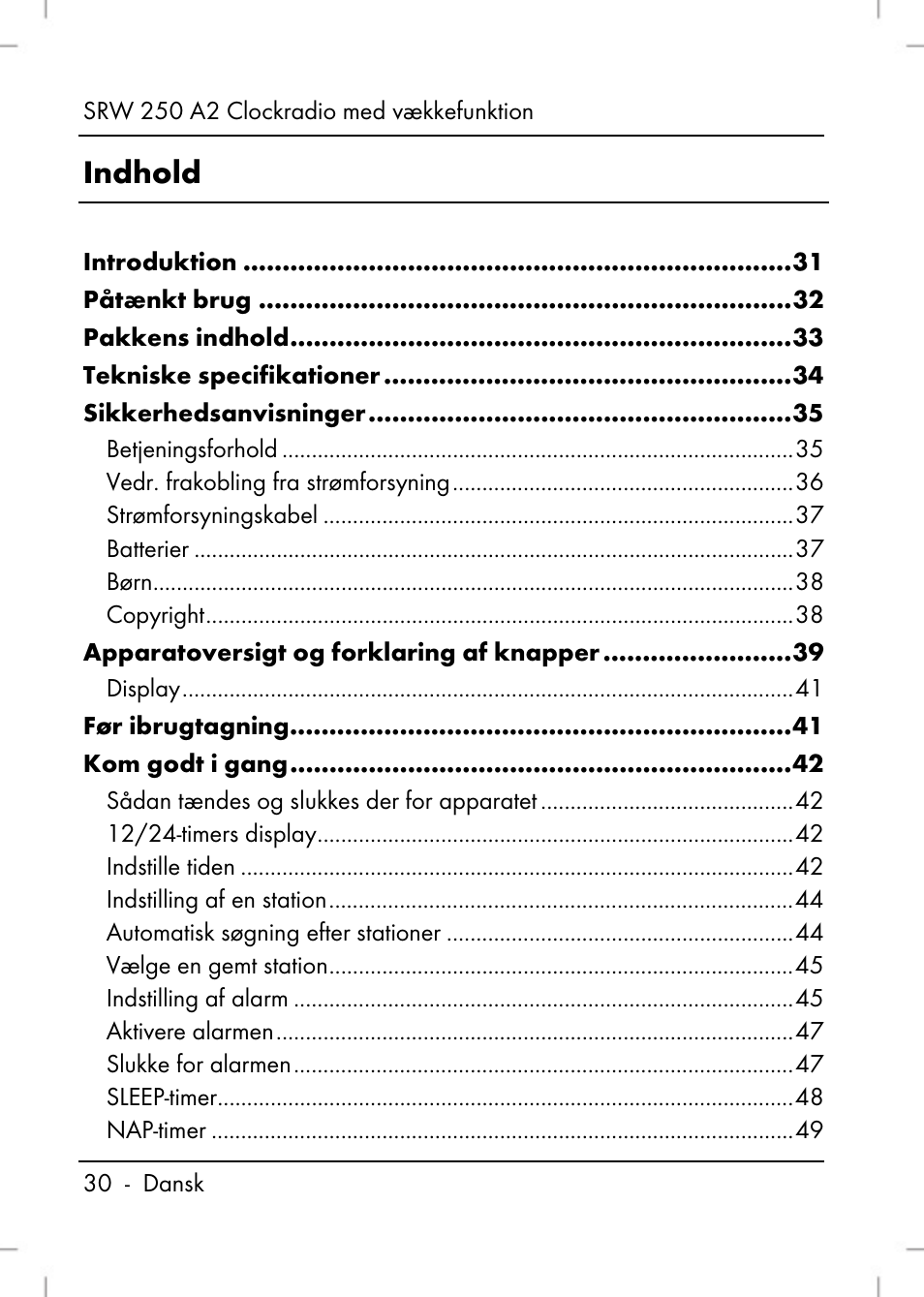 Silvercrest SRW 250 A2 User Manual | Page 32 / 144