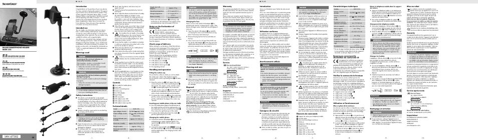 Silvercrest SKSH 2 B1 User Manual | 2 pages