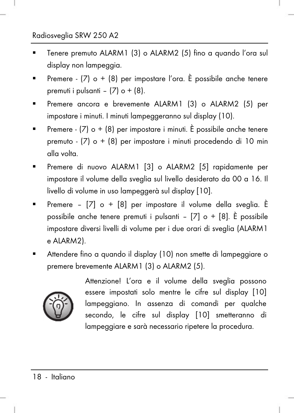 Silvercrest SRW 250 A2 User Manual | Page 20 / 118