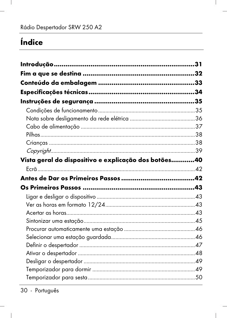 Silvercrest SRW 250 A2 User Manual | Page 32 / 118