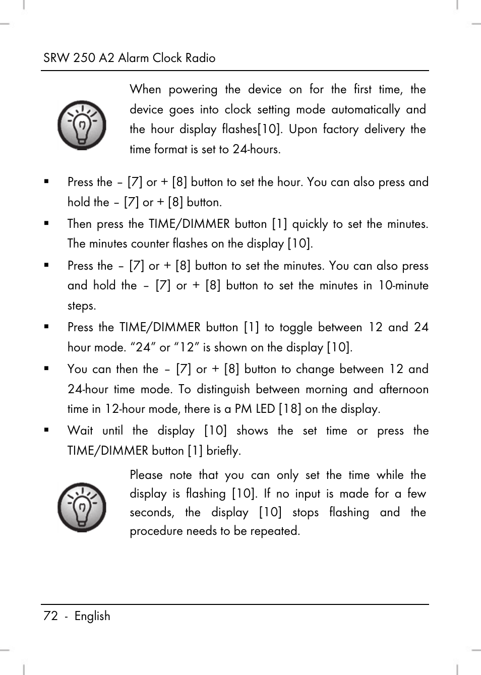 Silvercrest SRW 250 A2 User Manual | Page 74 / 118