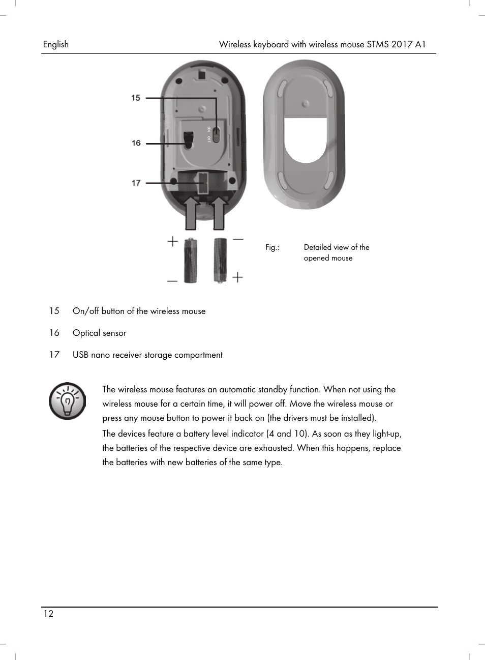 Silvercrest STMS 2017 A1 User Manual | Page 14 / 92