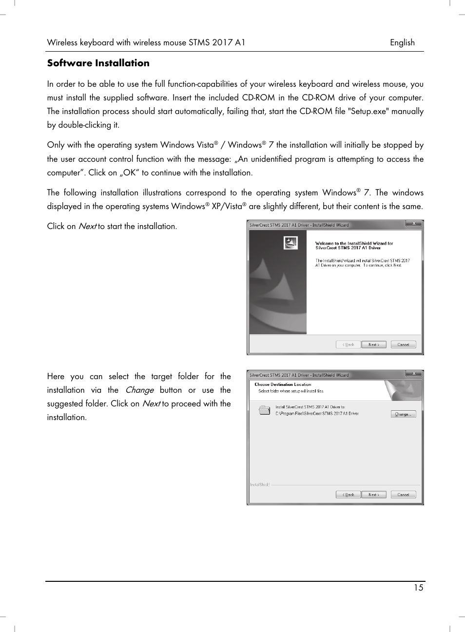 Silvercrest STMS 2017 A1 User Manual | Page 17 / 92