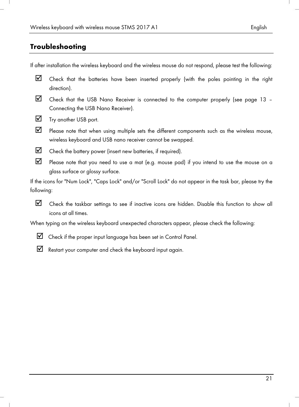 Silvercrest STMS 2017 A1 User Manual | Page 23 / 92