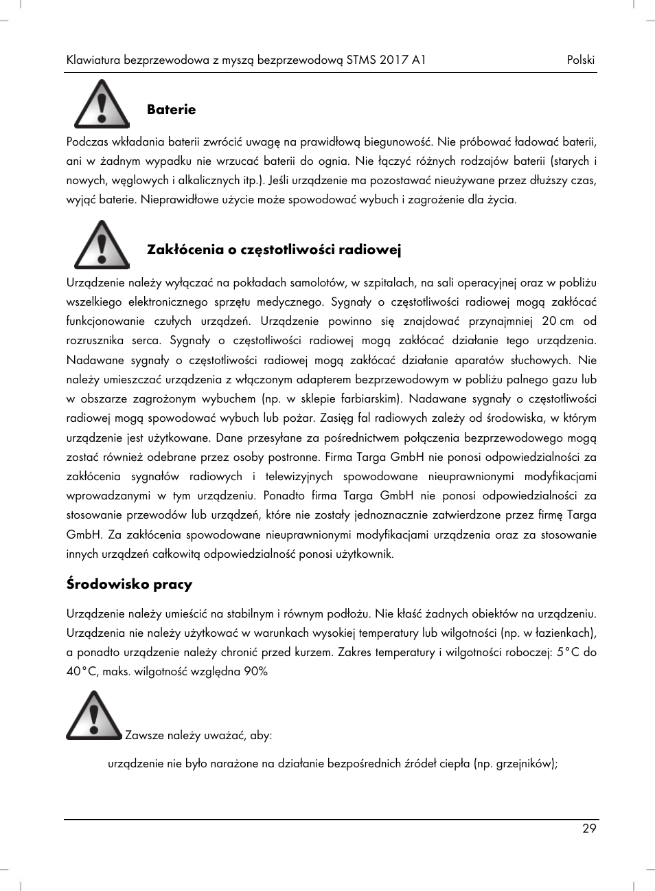 Silvercrest STMS 2017 A1 User Manual | Page 31 / 92