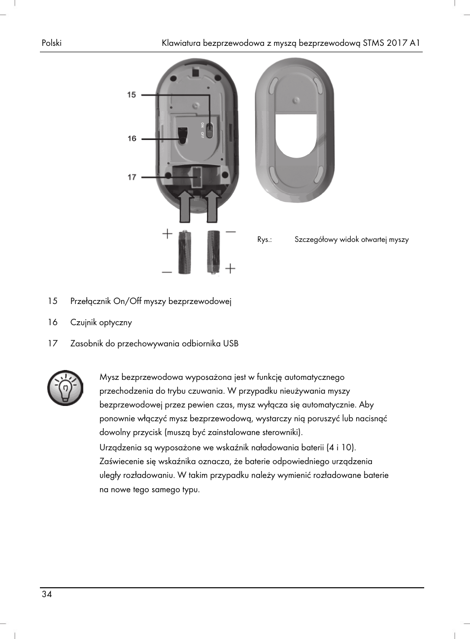 Silvercrest STMS 2017 A1 User Manual | Page 36 / 92