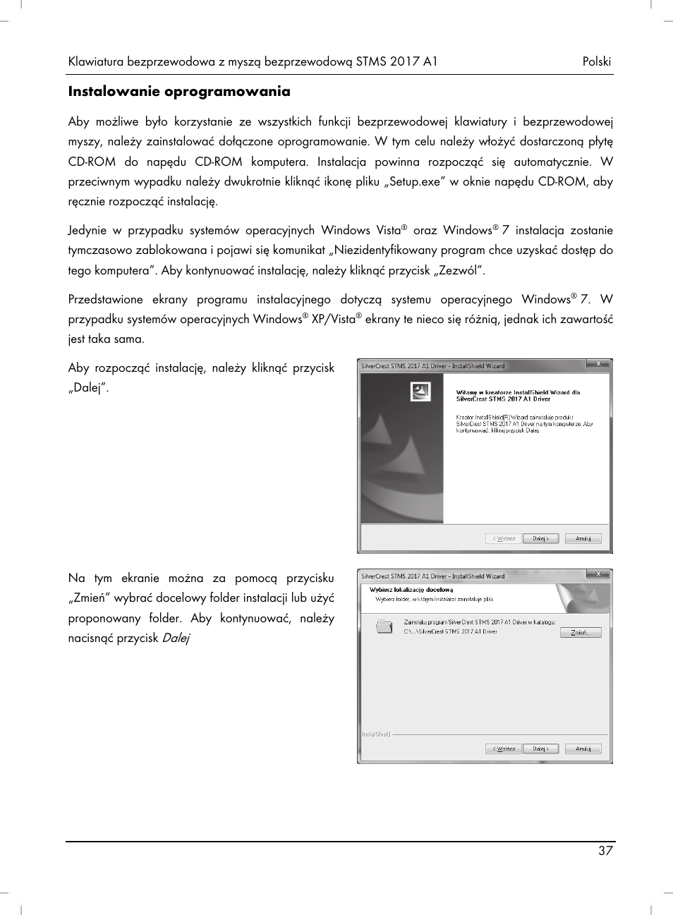 Silvercrest STMS 2017 A1 User Manual | Page 39 / 92