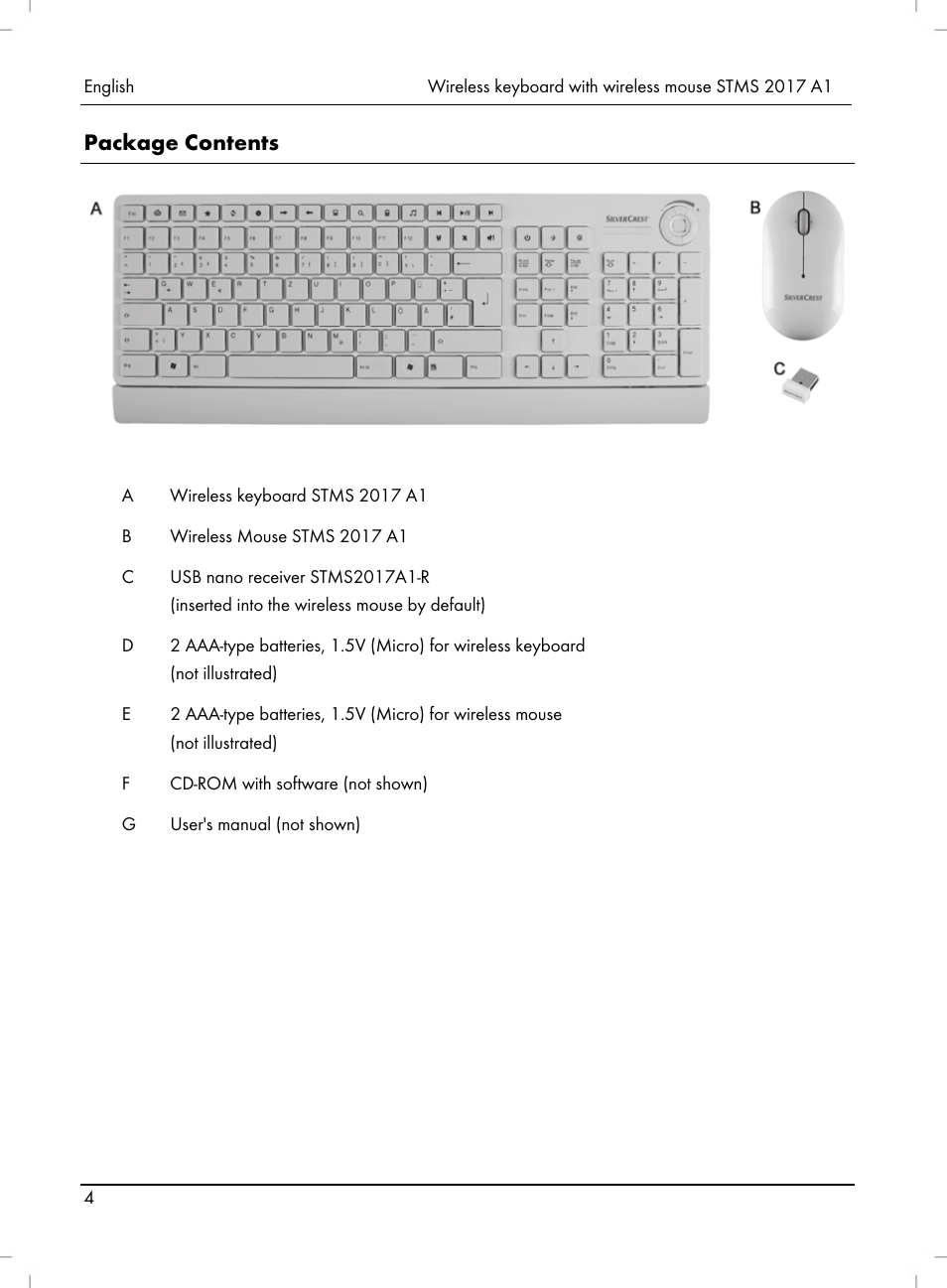 Silvercrest STMS 2017 A1 User Manual | Page 6 / 92