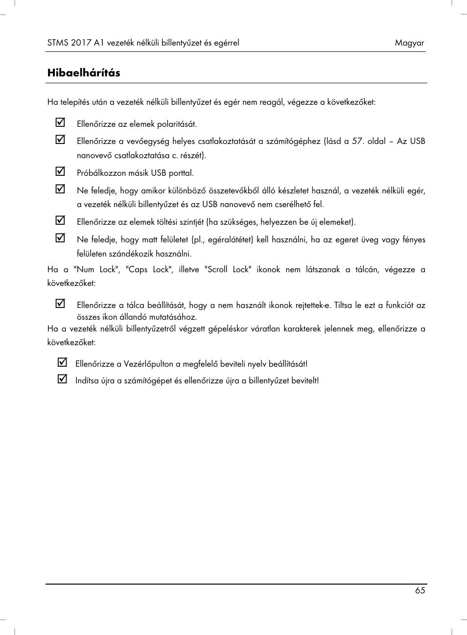 Silvercrest STMS 2017 A1 User Manual | Page 67 / 92