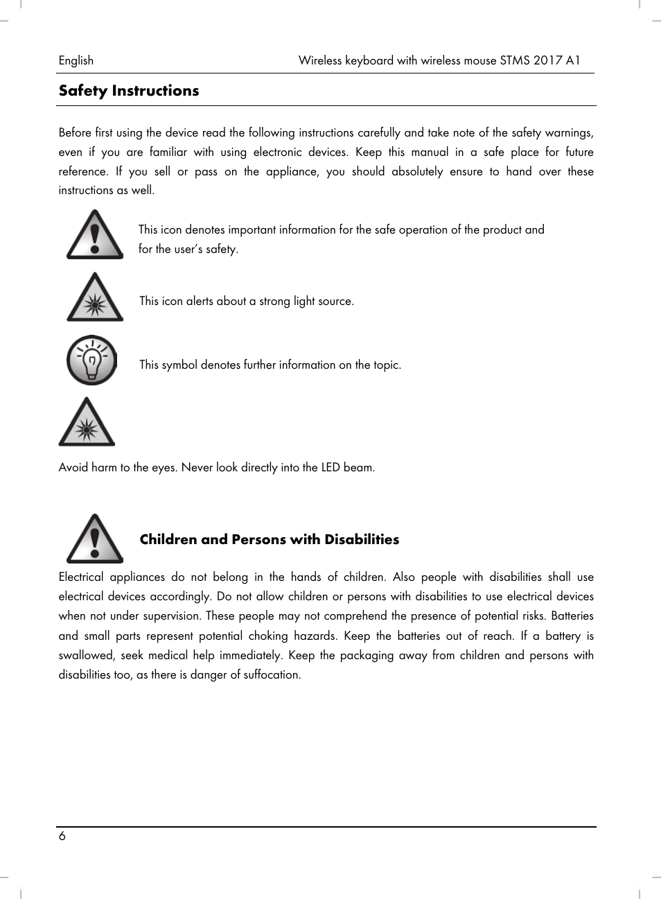 Silvercrest STMS 2017 A1 User Manual | Page 8 / 92