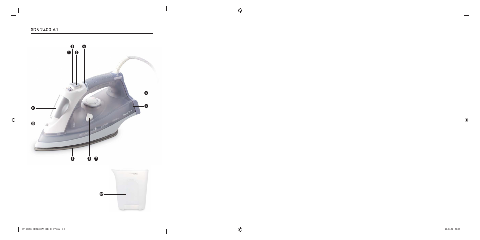 Silvercrest SDB 2400 A1 User Manual | Page 2 / 37