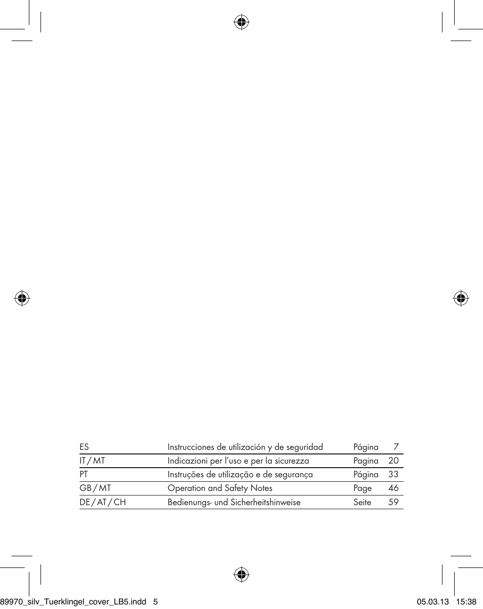 Silvercrest Z30914 User Manual | Page 2 / 72