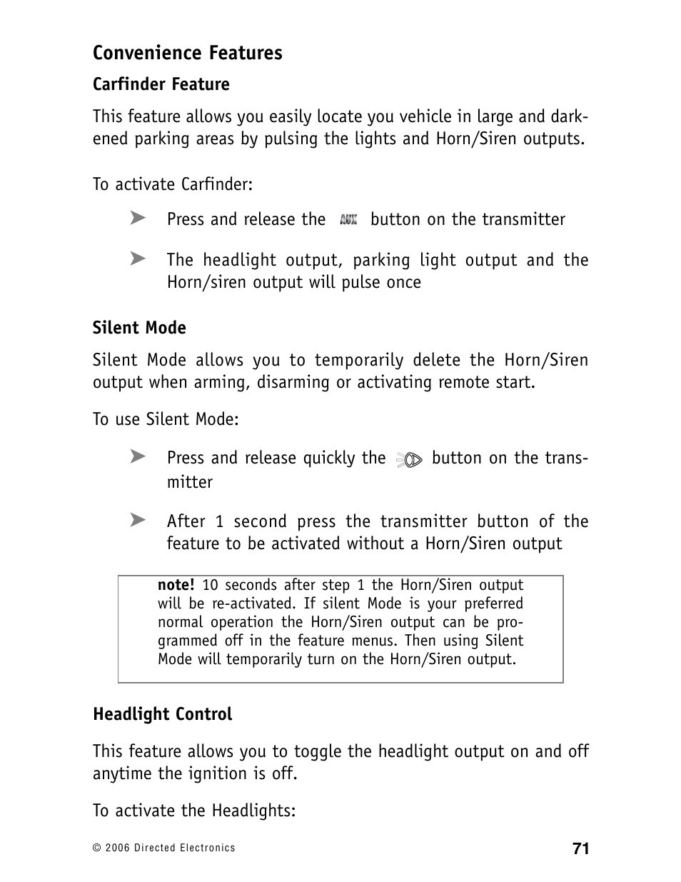 Ready Remote 24927 User Manual | Page 74 / 79