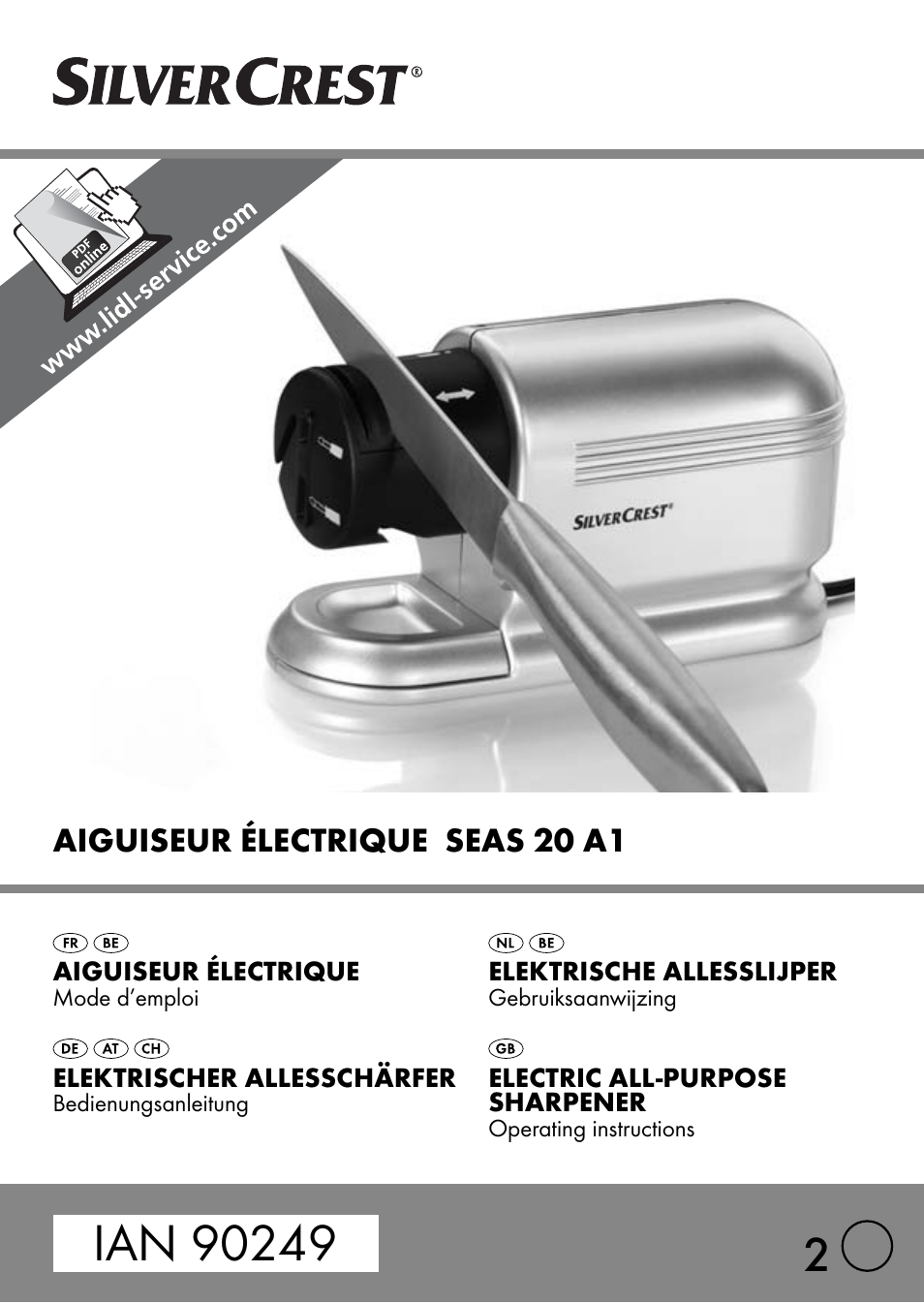 Silvercrest SEAS 20 A1 User Manual | 43 pages