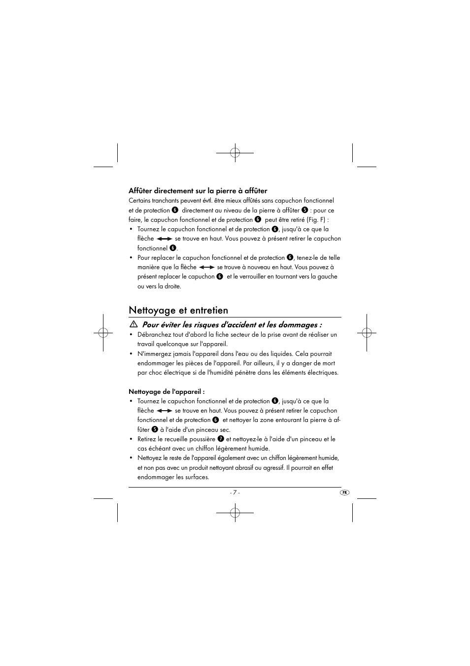 Nettoyage et entretien, Pour éviter les risques d'accident et les dommages | Silvercrest SEAS 20 A1 User Manual | Page 10 / 43