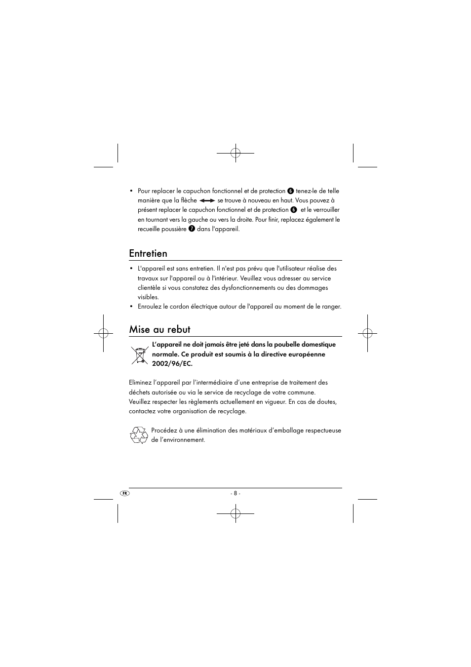 Entretien, Mise au rebut | Silvercrest SEAS 20 A1 User Manual | Page 11 / 43