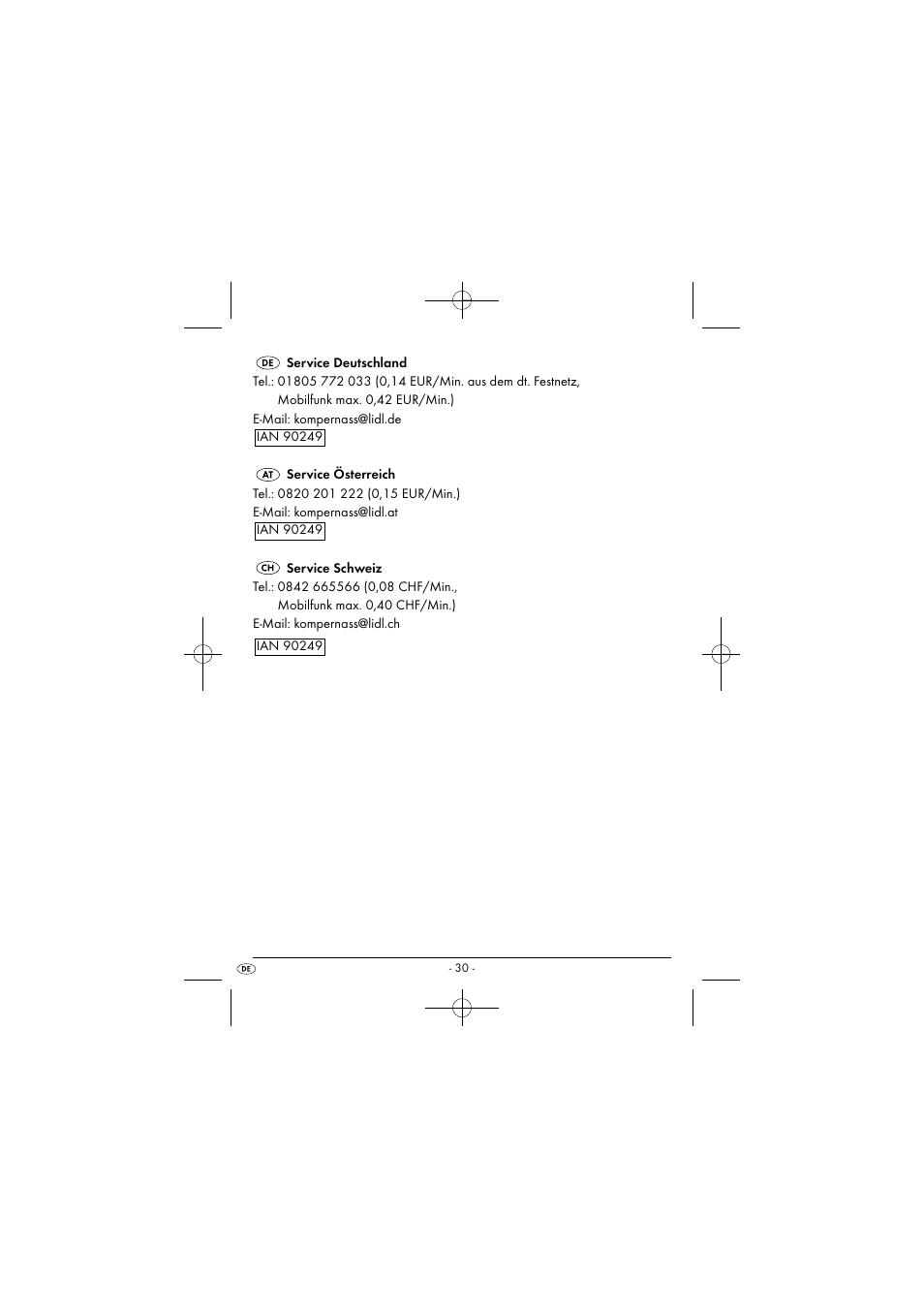 Silvercrest SEAS 20 A1 User Manual | Page 33 / 43