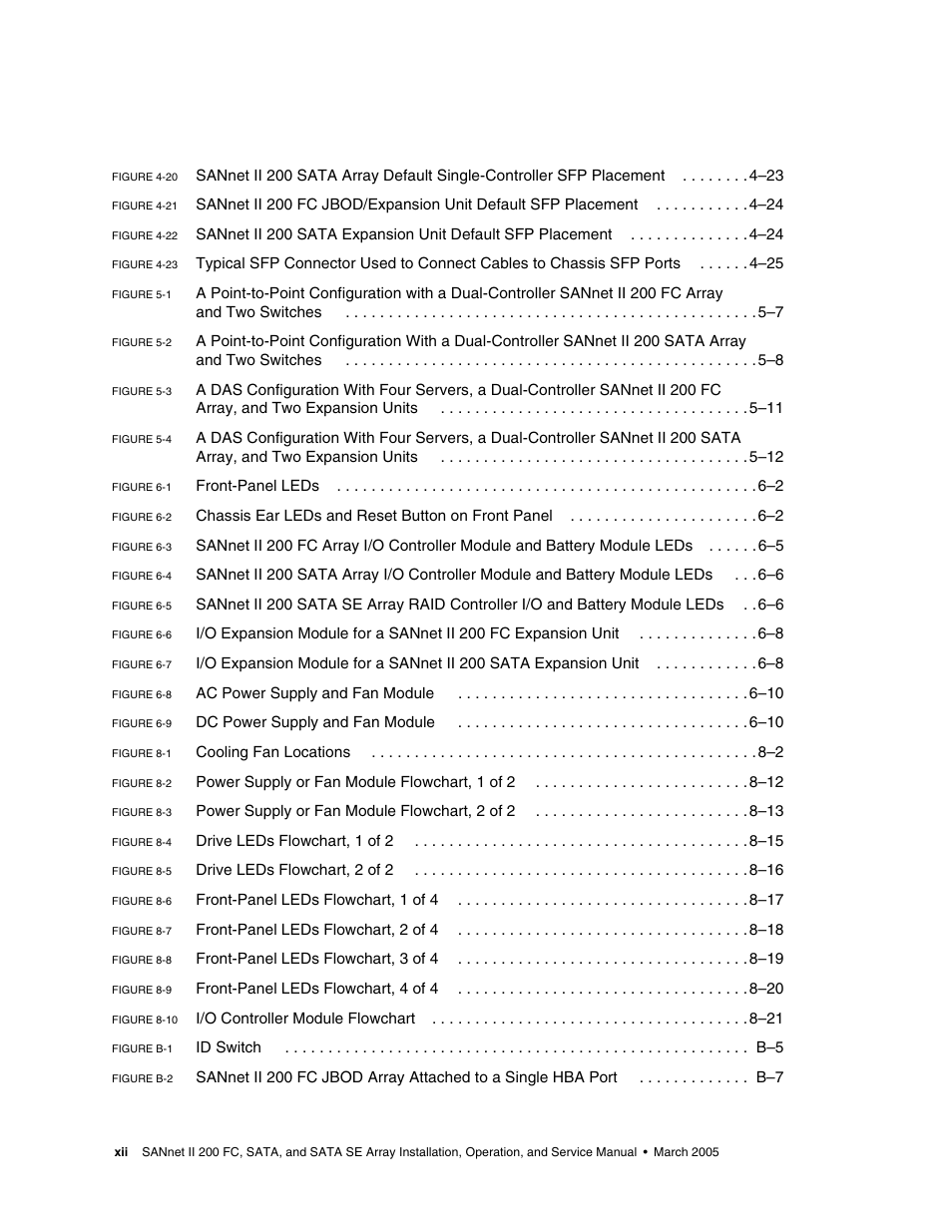 Dot Hill Systems II 200 FC User Manual | Page 12 / 210