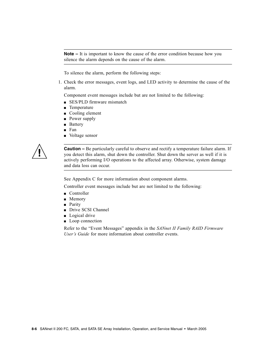 Dot Hill Systems II 200 FC User Manual | Page 124 / 210