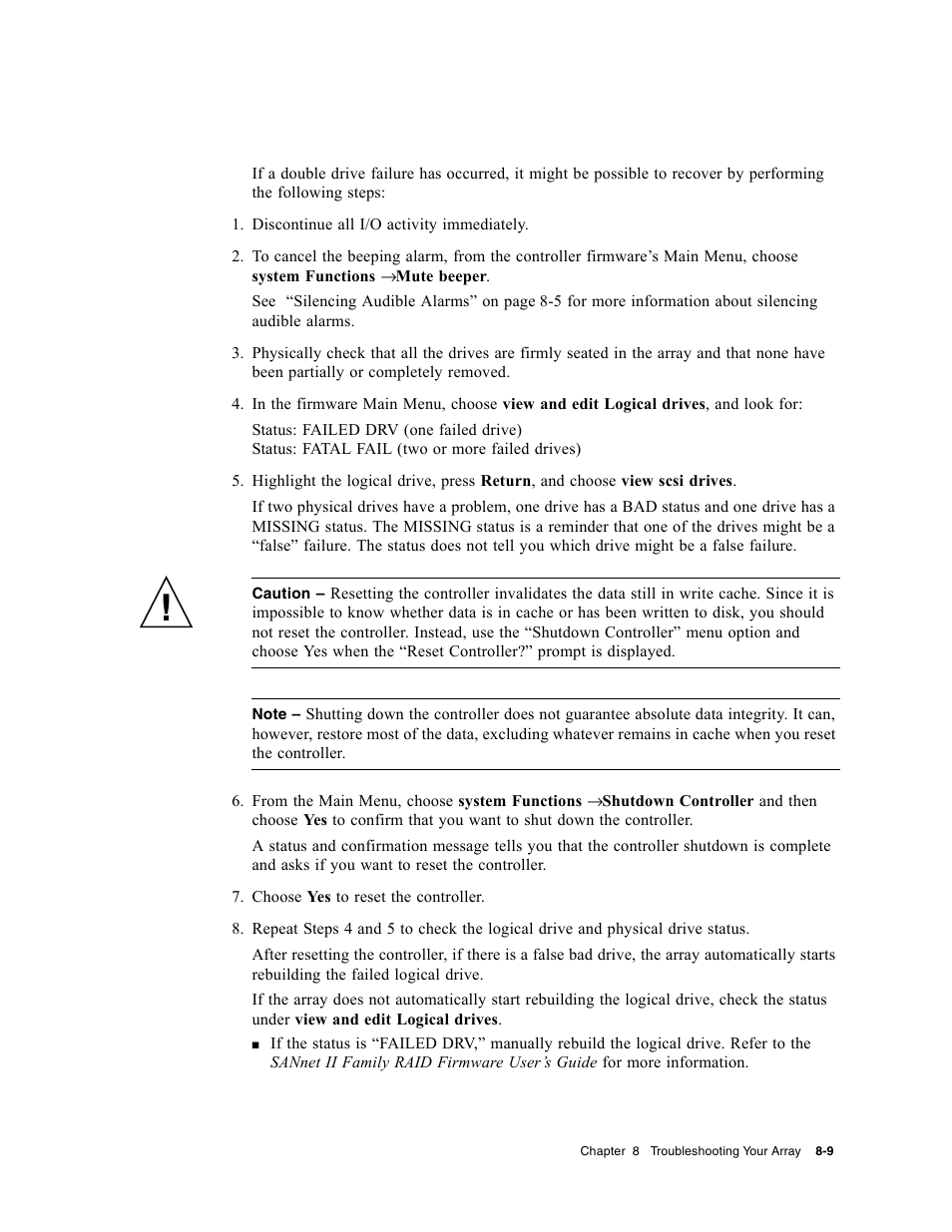 Dot Hill Systems II 200 FC User Manual | Page 127 / 210