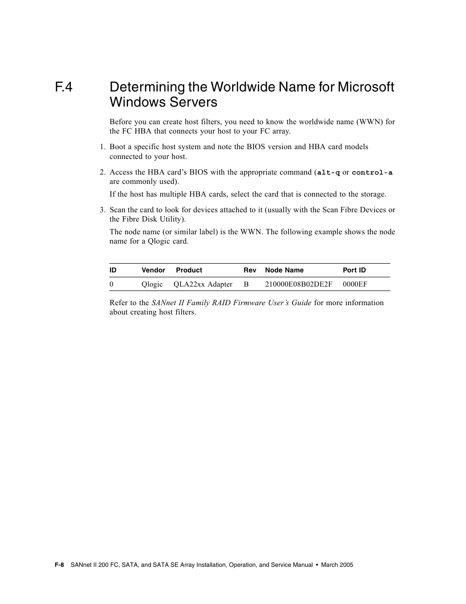 Dot Hill Systems II 200 FC User Manual | Page 178 / 210