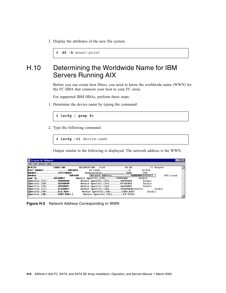 H.10 | Dot Hill Systems II 200 FC User Manual | Page 194 / 210