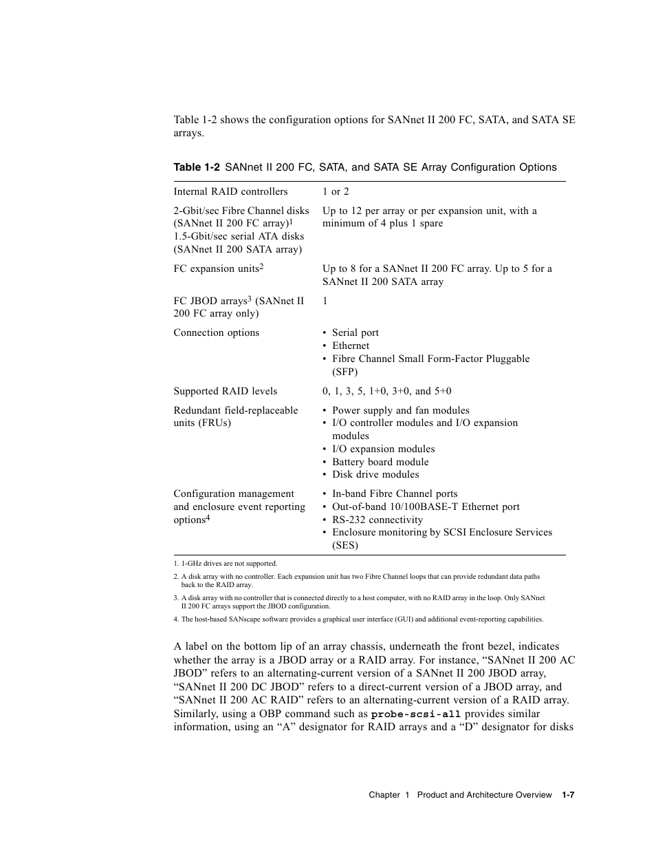 Dot Hill Systems II 200 FC User Manual | Page 27 / 210