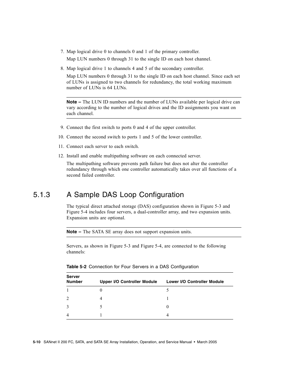 3 a sample das loop configuration, A sample das loop configuration | Dot Hill Systems II 200 FC User Manual | Page 92 / 210